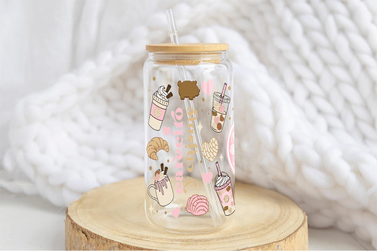 Cafecito 16oz Tumbler Cup With Bamboo Lid And Straw,