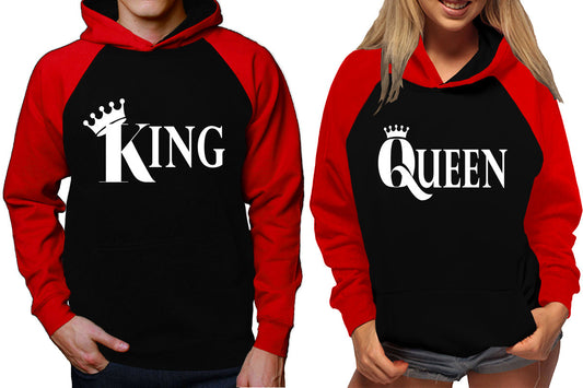 King Queen Hoodies, Couple sweaters  Christmas hoodies, Married couple outfits, Sweatshirt Pullover Hoodies SOLD Separately!!!