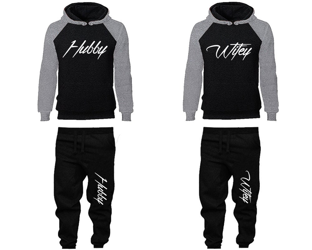 Gift for her gift for him Hubby Wifey Wedding gift hoodies jogger pants gift for her gift for him  Matching 4 items Sold Separately