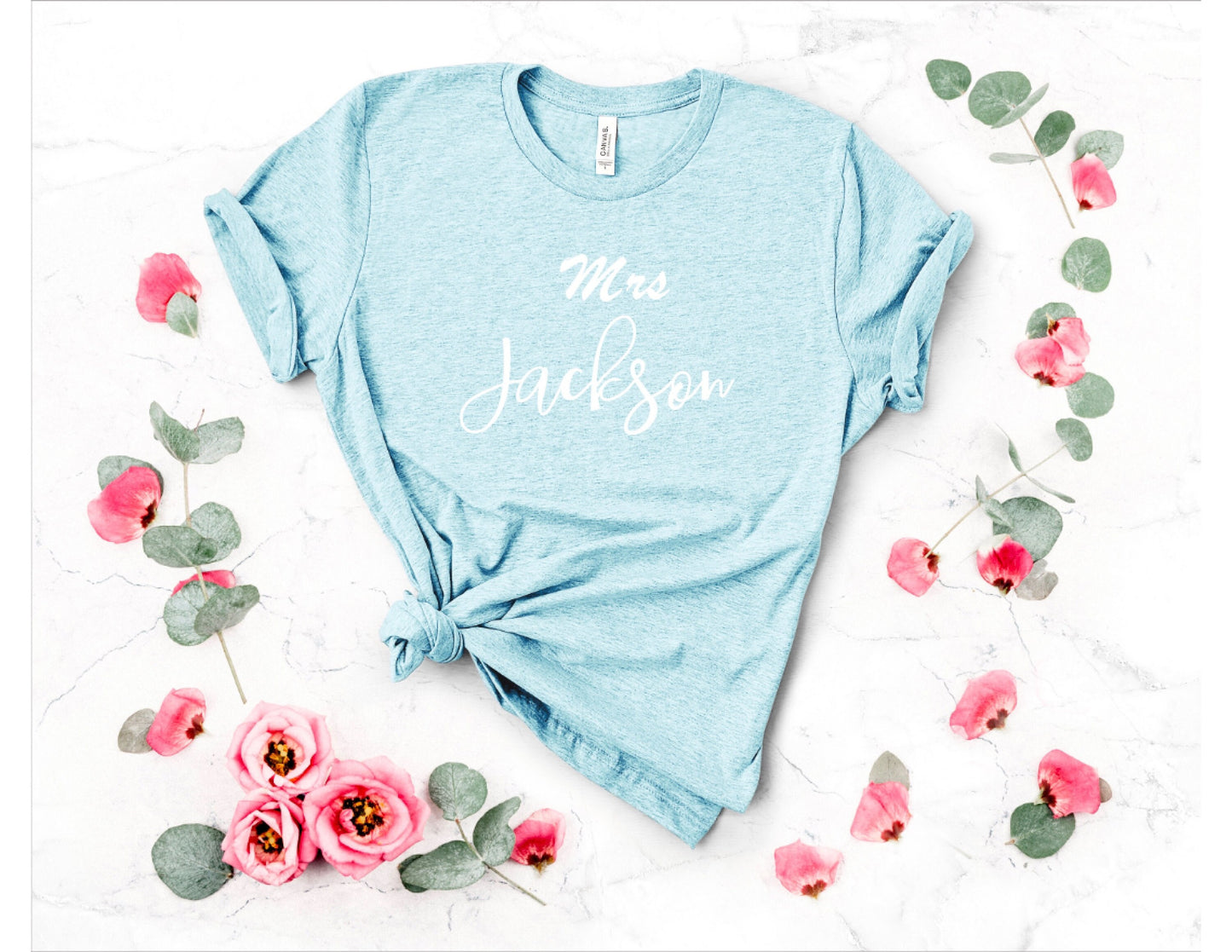 Mrs t shirt future wifey custom last name engagement shirt wedding shirt spring unisex size