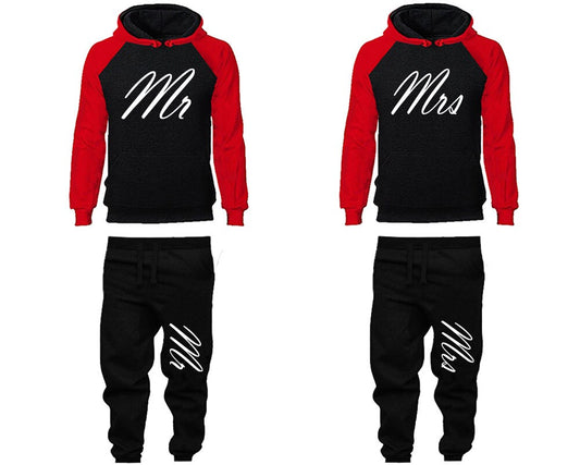 Mr Mrs wedding Couple clothing Jogger pants hoodie  vacation outfits anniversary gift Wedding gift  Matching 4 items Sold Separately