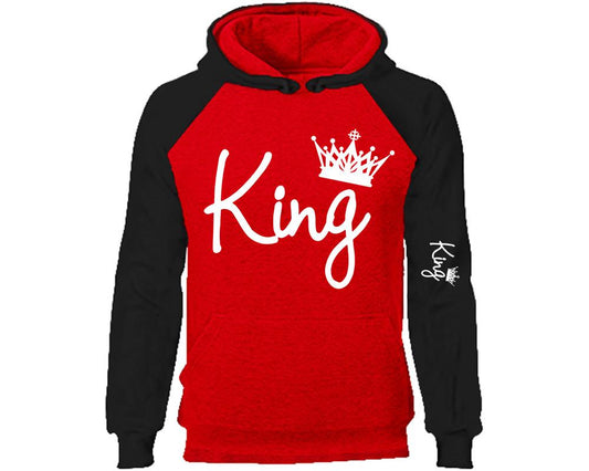 King designer hoodies. Black Red Hoodie, hoodies for men, unisex hoodies
