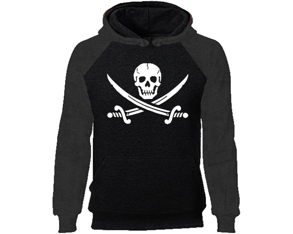 Jolly Roger designer hoodies. Charcoal Black Hoodie, hoodies for men, unisex hoodies