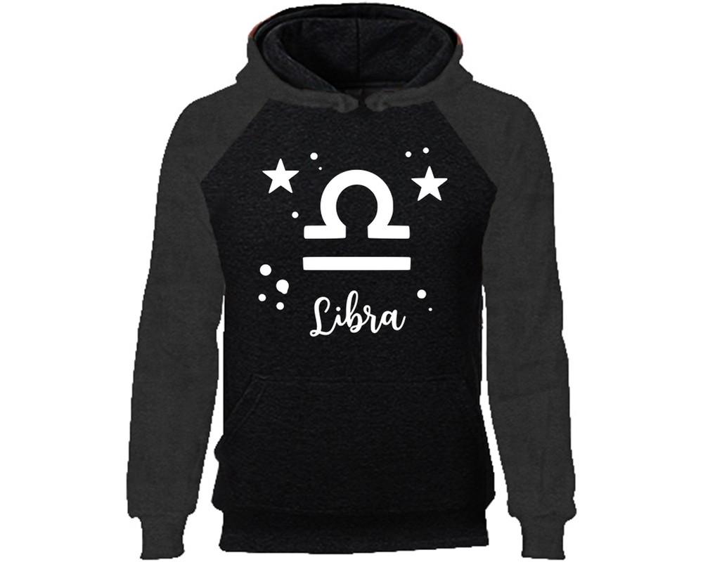Libra Zodiac Sign hoodie. Charcoal Black Hoodie, hoodies for men, unisex hoodies