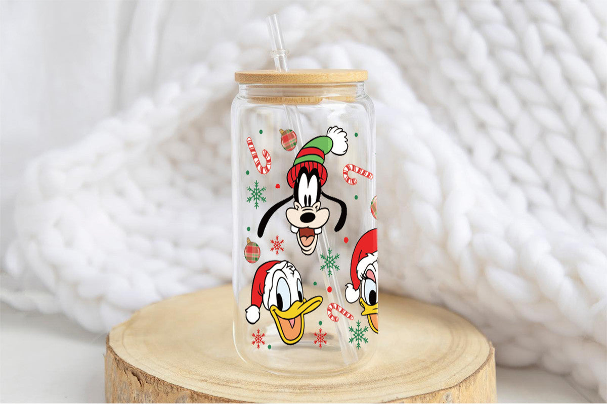 Disney Mickey 16oz Tumbler Cup With Bamboo Lid And Straw, 