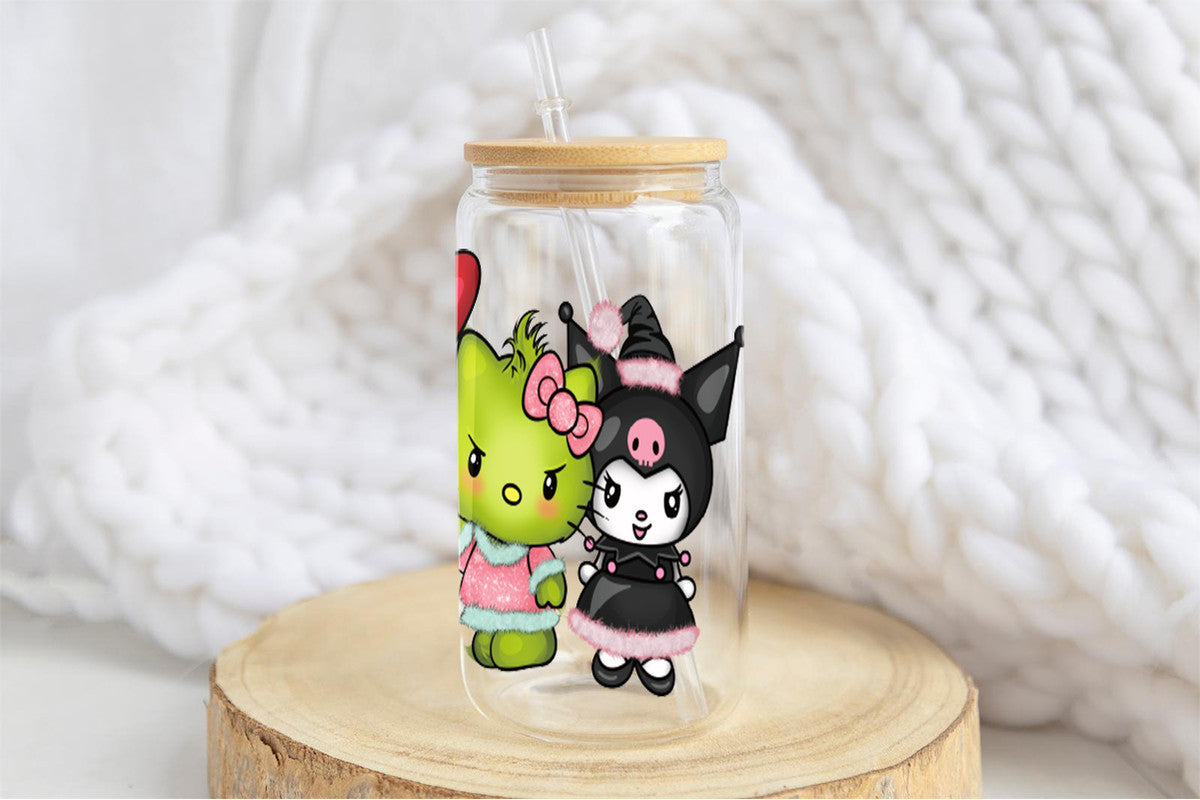 Sanrio 16oz Tumbler Cup With Bamboo Lid And Straw, 