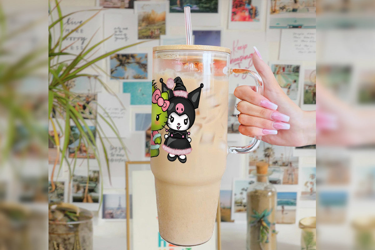 Sanrio 16oz Tumbler Cup With Bamboo Lid And Straw, 