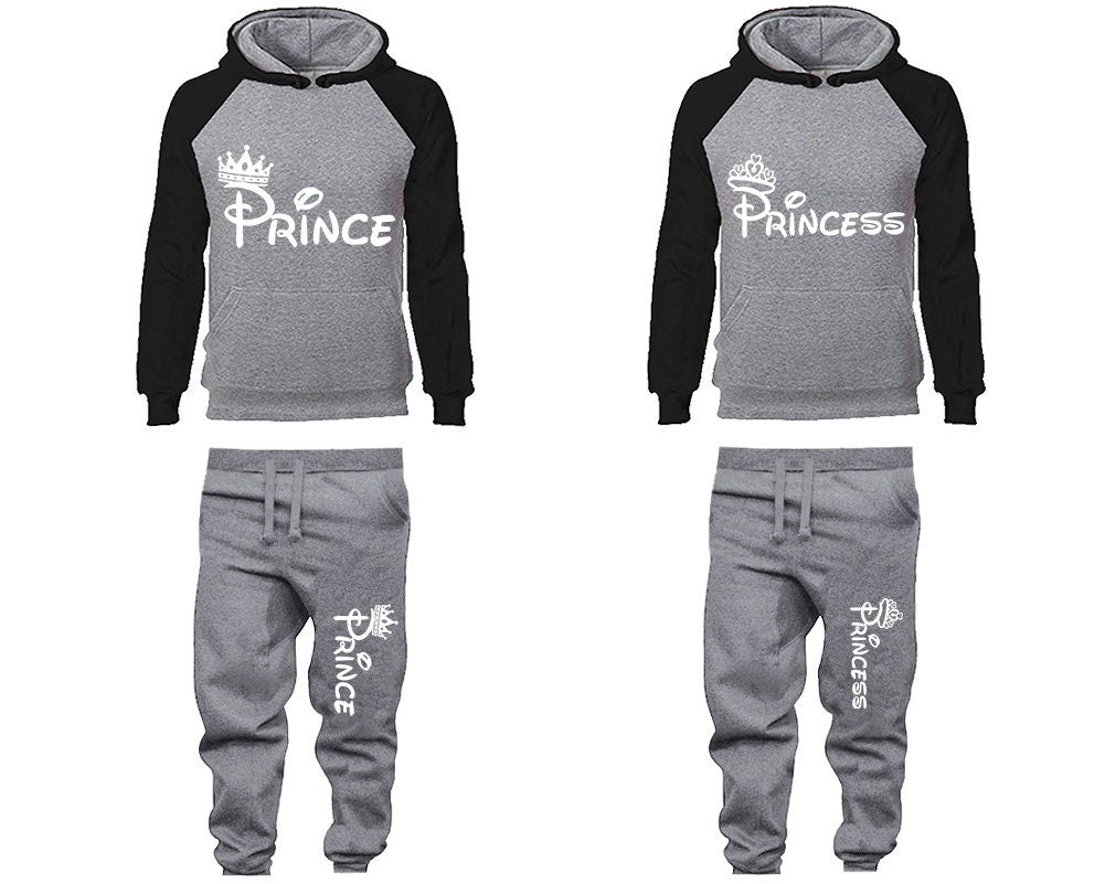 Prince Princess Christmas gift Jogger pants Clothing, Women Joggers Men Joggers King Queen Hoodies Matching 4 items  Sold Separately