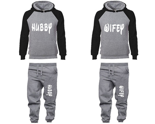 Hubby Wifey Christmas  Hoodie Jogger pants, Clothing, Women Joggers Men Joggers, married outfits  Hoodies Matching 4 items Sold Separately