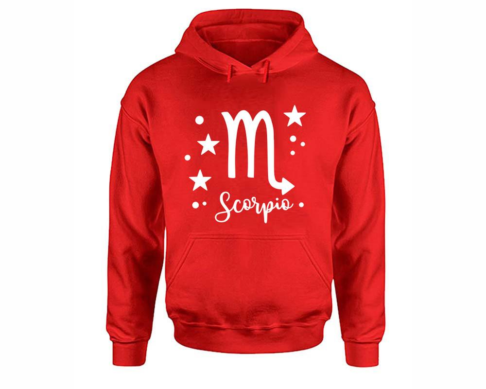 Scorpio Zodiac Sign hoodies. Red Hoodie, hoodies for men, unisex hoodies