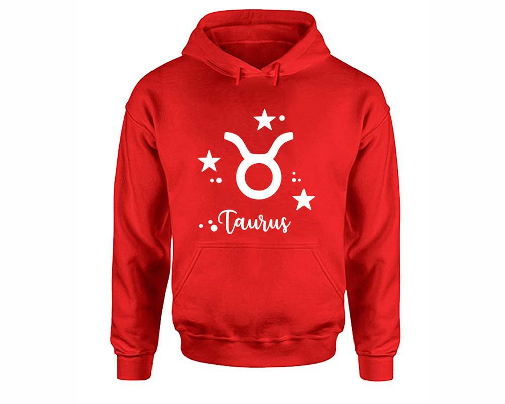 Taurus Zodiac Sign hoodies. Red Hoodie, hoodies for men, unisex hoodies