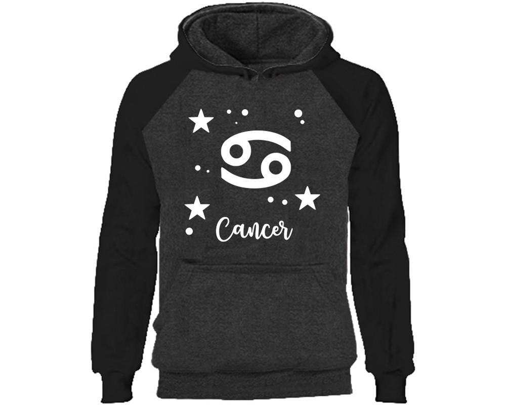 Cancer Zodiac Sign hoodie. Black Charcoal Hoodie, hoodies for men, unisex hoodies