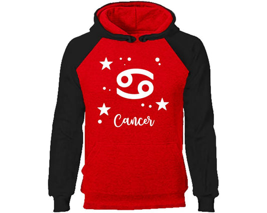 Cancer Zodiac Sign hoodie. Black Red Hoodie, hoodies for men, unisex hoodies