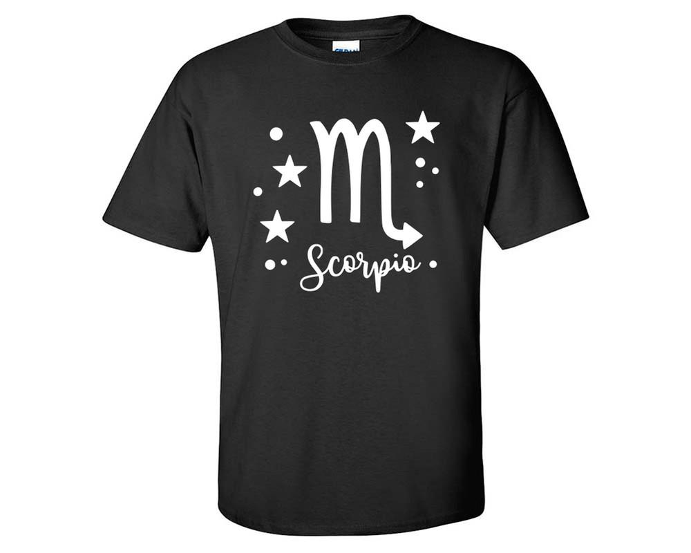 Scorpio custom t shirts, graphic tees. Black t shirts for men. Black t shirt for mens, tee shirts.