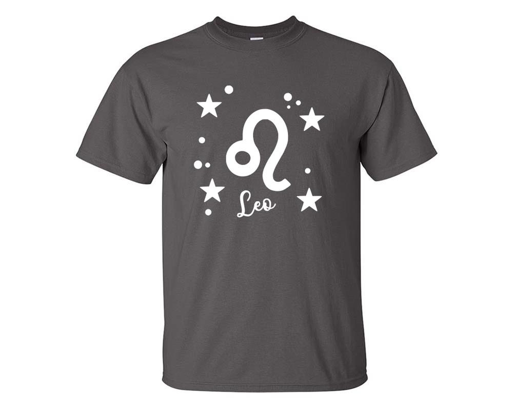 Leo custom t shirts, graphic tees. Charcoal t shirts for men. Charcoal t shirt for mens, tee shirts.