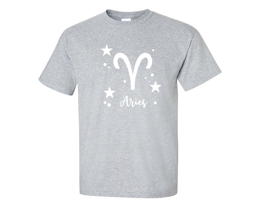 Aries custom t shirts, graphic tees. Sports Grey t shirts for men. Sports Grey t shirt for mens, tee shirts.